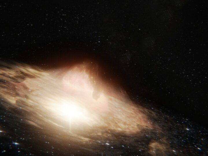 Supermasywna czarna dziura Sagittarius A* wiruje z olbrzymią prędkością i emituje promieniowanie gamma